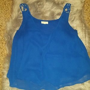 Sheer Blue Tank